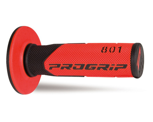 Progrip pg801 off road (22+25мм, довжина 115мм) колір чорний/червоний (двокомпонентний) (pg801bk/rd) (801-125)