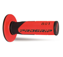 Progrip pg801 off road (22+25мм, довжина 115мм) колір чорний/червоний (двокомпонентний) (pg801bk/rd) (801-125)