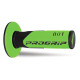 Progrip pg801 позашляхові ручки (22+25мм, довжина 115мм), колір чорний/зелений (двокомпонентні) (801-138) (pg801bk/gr)