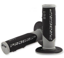 Кайданки progrip off-road pg801 (22+25мм, довжина 115мм) колір сірий/чорний (двокомпонентні) (801-187) (pg801/11) (pg801/11)
