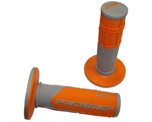 Progrip pg801 off road (22+25мм, довжина 115мм) колір сірий/помаранчевий (двокомпонентний) (801-287) (pg801gy/or)