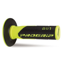 Progrip pg801 off road (22+25мм, довжина 115мм) fluo жовтий/чорний (двокомпонентний) (801-204) (pg801ylf/bk)