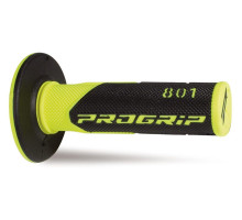 Progrip pg801 off road (22+25мм, довжина 115мм) fluo жовтий/чорний (двокомпонентний) (801-204) (pg801ylf/bk)