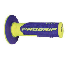 Progrip pg801 off road (22+25мм, довжина 115мм) fluo жовтий/blue (двокомпонентний) (801-252) (pg801ylf/bl)