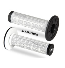 Манжети progrip pg802 (22+25мм, довжина 115мм), колір чорний/білий (двокомпонентні) (802-395)