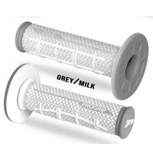 Манжети progrip pg802 (22+25мм, довжина 115мм), колір сірий/білий (двокомпонентні) (802-396)