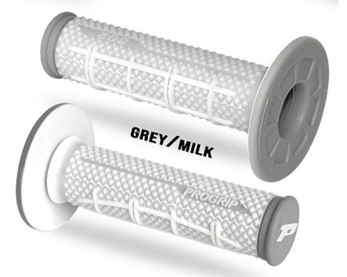Манжети progrip pg802 (22+25мм, довжина 115мм), колір сірий/білий (двокомпонентні) (802-396)