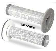 Манжети progrip pg802 (22+25мм, довжина 115мм), колір сірий/білий (двокомпонентні) (802-396)