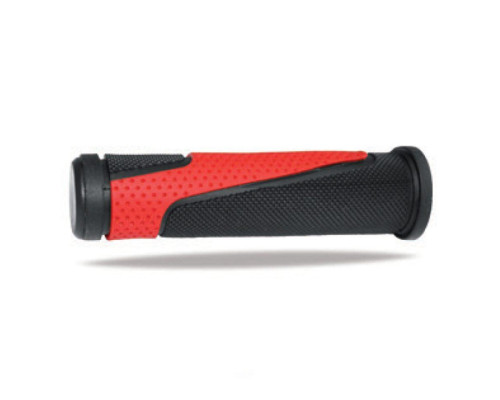 Progrip manoeuvres pg807 atv/jet ski/mtb (22+22мм, довжина 125мм) колір чорний червоний (двокомпонентний) (807-125) (807-125)