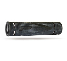 Ручки для квадроциклів progrip pg838 (22+22мм, довжина 125мм), колір чорний/білий (двокомпонентні) (838-sa-137;838-137 sa)