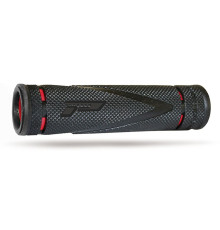 Рукоятки для квадроциклів progrip pg838 (22+22мм, довжина 125мм), колір чорний/червоний (двокомпонентні) (838-sa-149;838-149 sa)