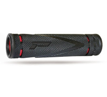 Рукоятки для квадроциклів progrip pg838 (22+22мм, довжина 125мм), колір чорний/червоний (двокомпонентні) (838-sa-149;838-149 sa)