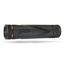 Ручки для квадроциклів progrip pg838 (22+22мм, довжина 125мм), колір чорний/помаранчевий (двокомпонентні) (838-sa-201;838-201 sa)