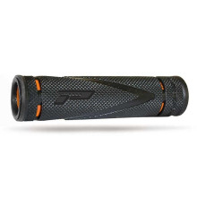 Ручки для квадроциклів progrip pg838 (22+22мм, довжина 125мм), колір чорний/помаранчевий (двокомпонентні) (838-sa-201;838-201 sa)