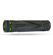 Ручки для квадроциклів progrip pg838 (22+22мм, довжина 125мм), колір чорний/зелений (двокомпонентні) (838-sa-198;838-198 sa)