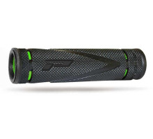 Ручки для квадроциклів progrip pg838 (22+22мм, довжина 125мм), колір чорний/зелений (двокомпонентні) (838-sa-198;838-198 sa)