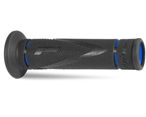 Манжети progrip pg838 дорожні (22+25мм, довжина 122мм), колір чорний/синій (двокомпонентні) (838-150) (pg838/5)