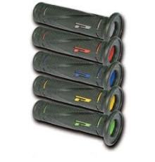 Манжети progrip pg838 дорожні (22+25мм, довжина 122мм), колір чорний/сірий (двокомпонентні) (838-187) (pg838/2)