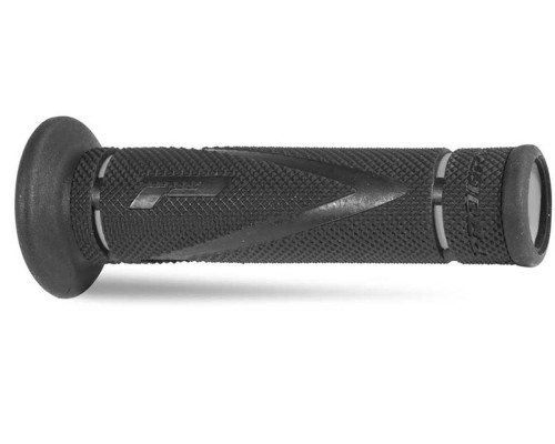 Манжети progrip pg838 дорожні (22+25мм, довжина 122мм), колір чорний/сірий (двокомпонентні) (838-187) (pg838/2)