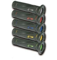 Манжети progrip pg838 дорожні (22+25мм, довжина 122мм), колір чорний/сірий (двокомпонентні) (838-187) (pg838/2)