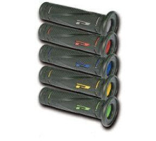 Манжети progrip pg838 дорожні (22+25мм, довжина 122мм) чорні/жовті (двокомпонентні) (838-202) (pg838/3)