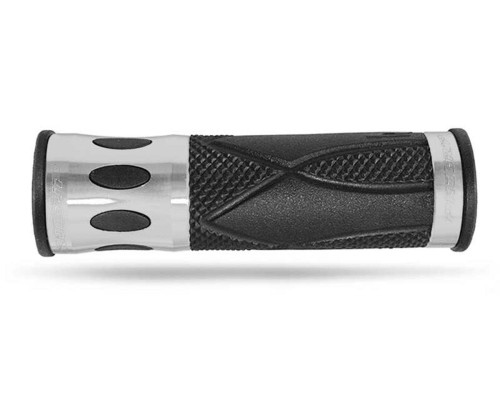 Progrip рукоятки pg939 atv/jet ski/mtb alu (22+22мм, довжина 120мм) сріблясті (939-120) (pa093922crag) роз