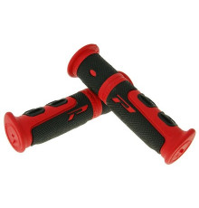 Ручка progrip pg964 atv/jet ski/mtb (22+22мм, довжина 120мм) колір червоний/чорний (964-149) (pg964/3) (pg964/3)