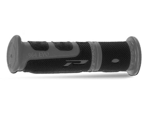 Progrip manoeuvres pg964 atv/jet ski/mtb (22+22мм, довжина 120мм) колір сірий/чорний (964-187) (pg964/4)