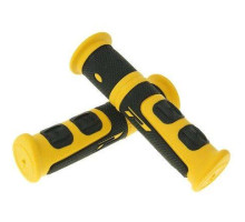Ручка progrip pg964 atv/jet ski/mtb (22+22мм, довжина 120мм) жовта/чорна (964-202) (pg964/1) (pg964/1)