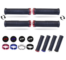 Progrip manoeuvres pg995 atv/jet ski/mtb (22+22мм, довжина 120мм) чорний з синім фіксатором (995-356)