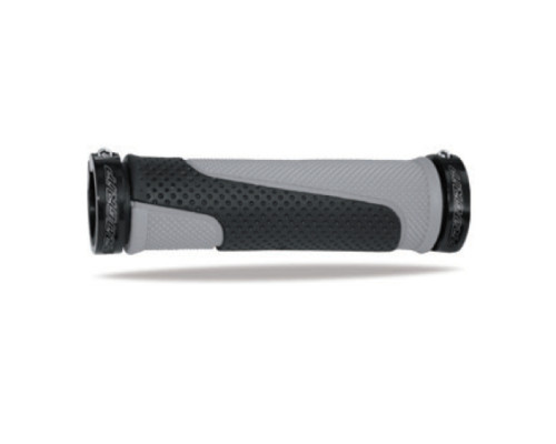 Progrip manoeuvres pg997 atv/jet ski/mtb (22+22мм, довжина 130мм) колір сірий/чорний з чорною фіксацією (997-187)