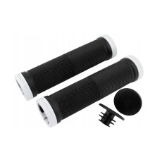 Progrip manoeuvres pg999 atv/jet ski/mtb (22+22мм, довжина 120мм) колір чорний з білим фіксатором (999-101)