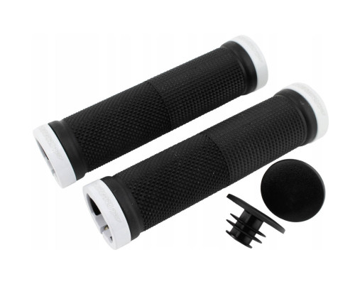 Progrip manoeuvres pg999 atv/jet ski/mtb (22+22мм, довжина 120мм) колір чорний з білим фіксатором (999-101)