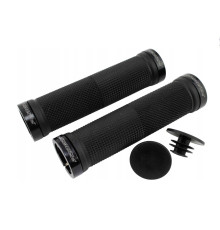 Progrip manoeuvres pg999 atv/jet ski/mtb (22+22мм, довжина 120мм) колір чорний з чорною фіксацією (999-102)