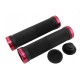 Progrip manoeuvres pg999 atv/jet ski/mtb (22+22мм, довжина 120мм) колір чорний з червоною фіксацією (999-107)