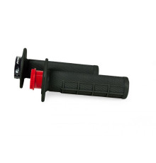 Манжети racetech (rtech) r20 lock-on (22+25мм) чорні (напіввафельні) + 3 адаптери rolgas для бета-мотоциклів