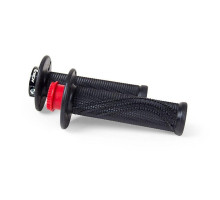 Манжети racetech (rtech) r20 lock-on (22+25мм) чорні + 3 адаптери aggaz для бета-мотоциклів