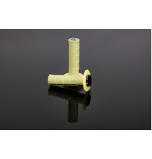 Манжети renthal mx r-works lock-on aramid (напіввафельні) кремового кольору