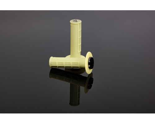 Манжети renthal mx r-works lock-on aramid (напіввафельні) кремового кольору