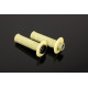Манжети renthal mx r-works lock-on aramid (напіввафельні) кремового кольору