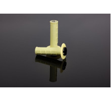 Манжети renthal mx r-works lock-on aramid (напіввафельні) кремового кольору