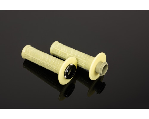 Манжети renthal r-works lock-on aramid (конічні) mx кремовий колір