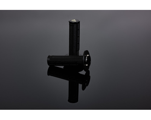 Манжети renthal mx r-works lock-on ultratacky (напіввафельні) чорні