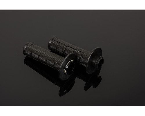 Манжети renthal mx r-works lock-on ultratacky (напіввафельні) чорні