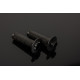 Манжети renthal mx r-works lock-on ultratacky (конічні) чорні