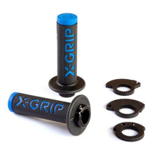 X-grip braaaap ручки lock-on-grip (з адаптерами rolgaz) синій колір синій колір синій