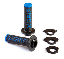 X-grip braaaap ручки lock-on-grip (з адаптерами rolgaz) синій колір синій колір синій