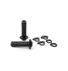 X-grip braaaap ручки lock-on-grip (з адаптерами rolgaze) сірий відкритий кінець (з отвором) колір сірий