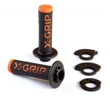 X-grip braaaap ручки lock-on-grip (з адаптерами rolgaz) помаранчевий колір помаранчевий