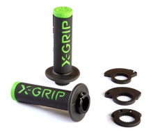 X-grip promotion braaaap ручки lock-on-grip (з адаптерами rolgaz) зелений колір зелений